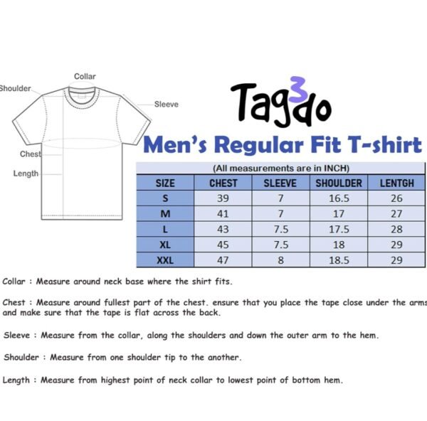 TAGDO Men's Waffle Knitted Crew Neck Regular Fit Tees - Image 4